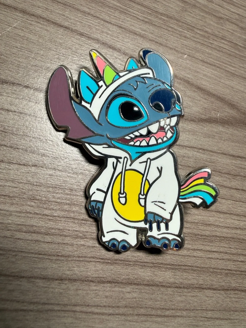 Disney Trading Pin - Stitch in Unicorn Pajamas